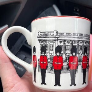 Royal Guards Ceramic Mug - Red and Black